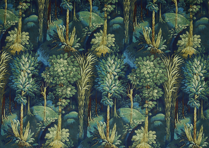 Forbidden, Forest Sapphire - Fabric Only - Image 3